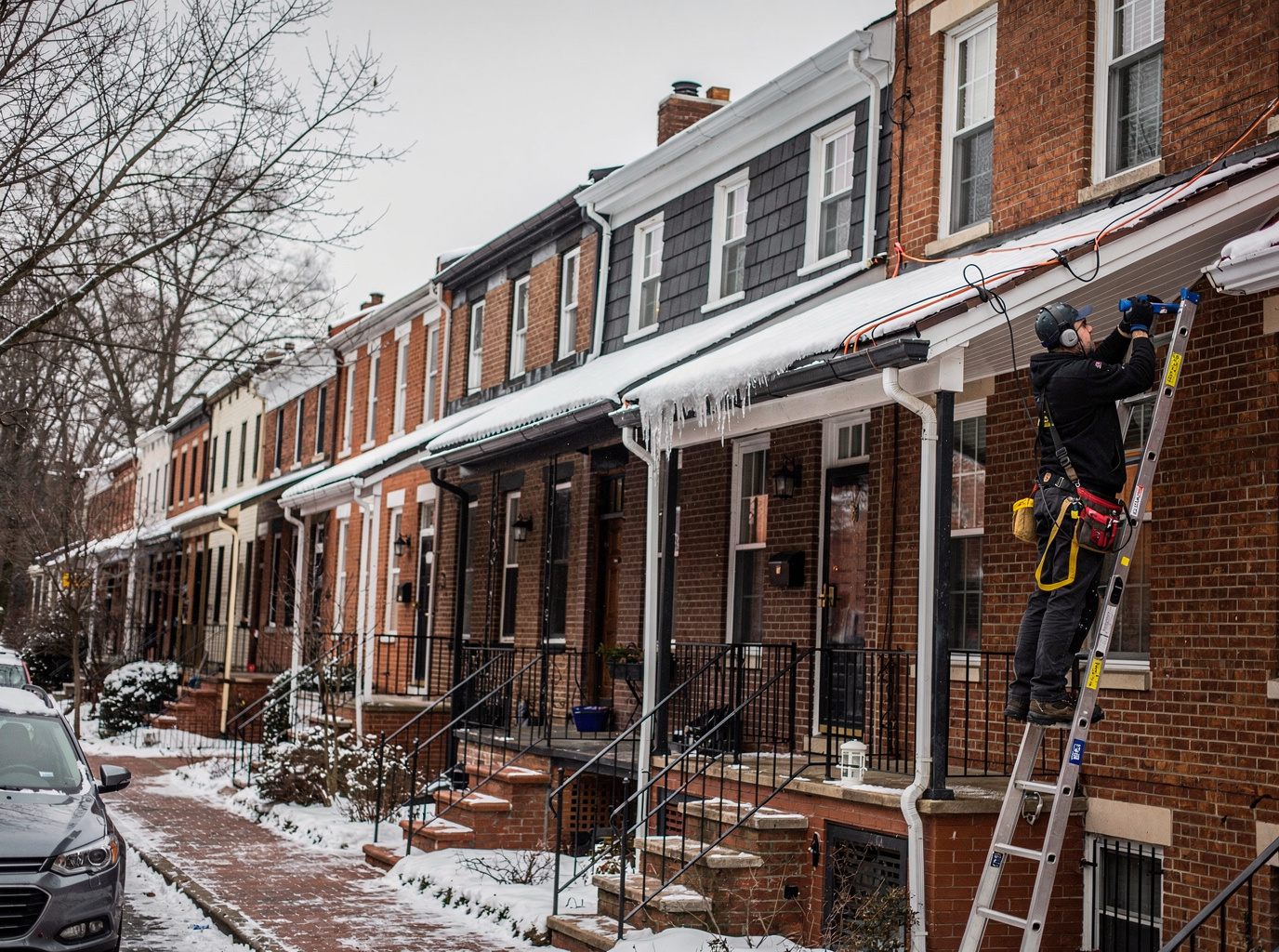 Winter Ice Dam Prevention for Row Houses in Washington DC