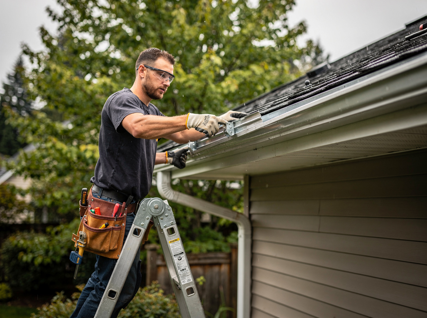gutters in Brookland