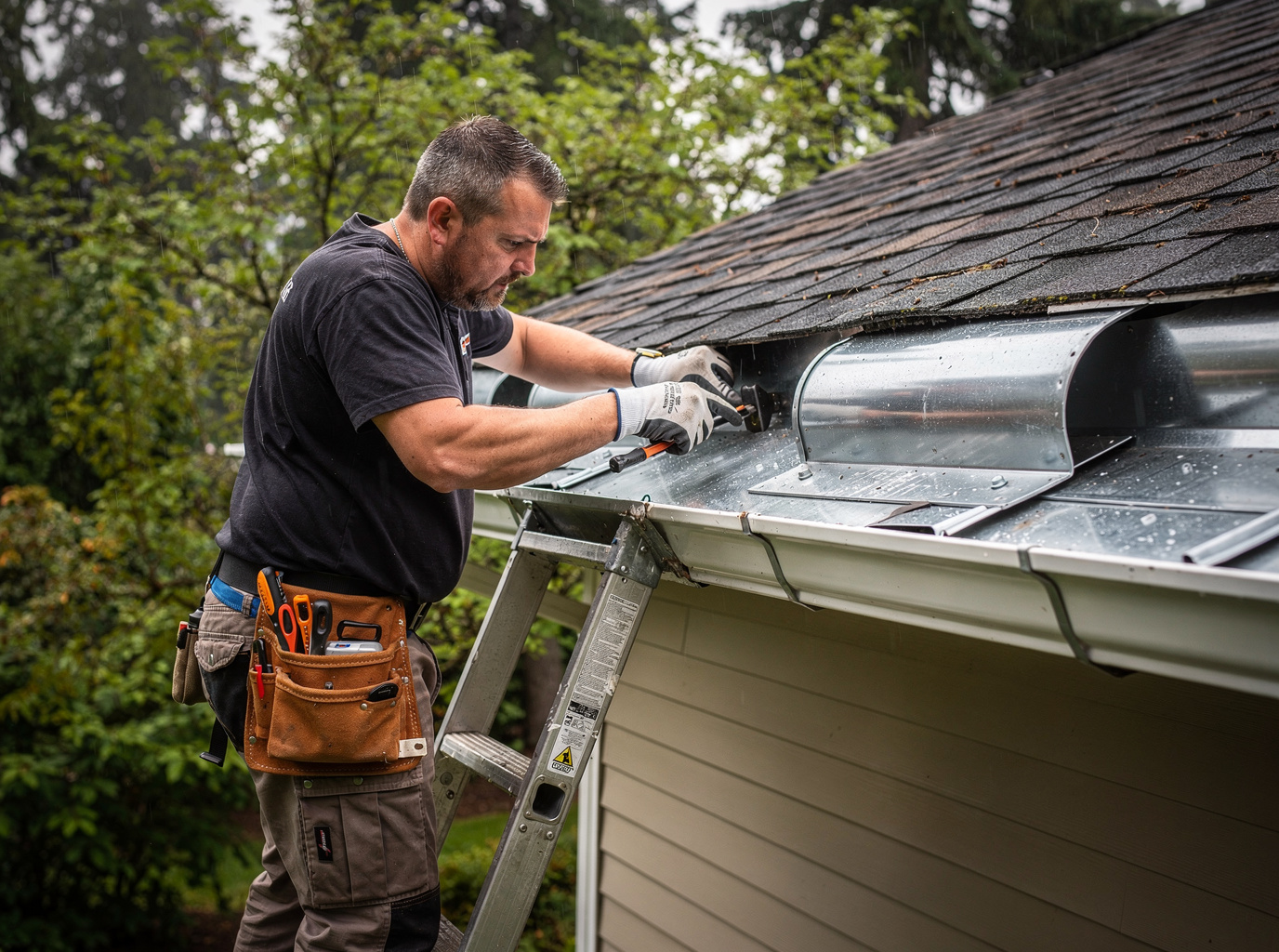 Half-Round Gutters in Washington, DC
